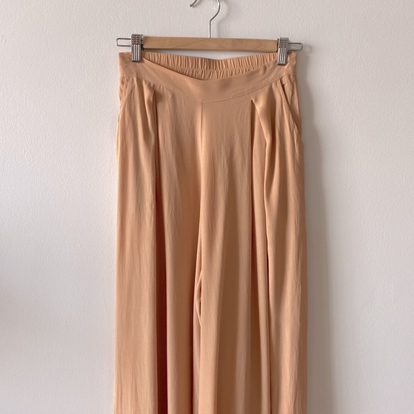 SWF Wide Leg Pants in Recharge Small (light creamy orange tan) - Picture 6 of 10